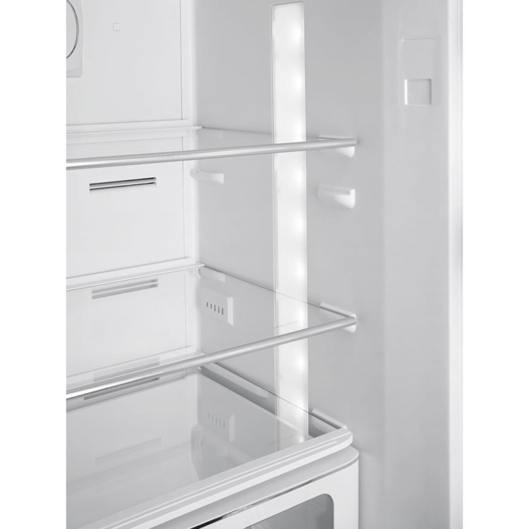 Smeg 331 Litre Fifties Style Right Hand Hinge 70/30 Fridge Freezer - Cream - Image 8