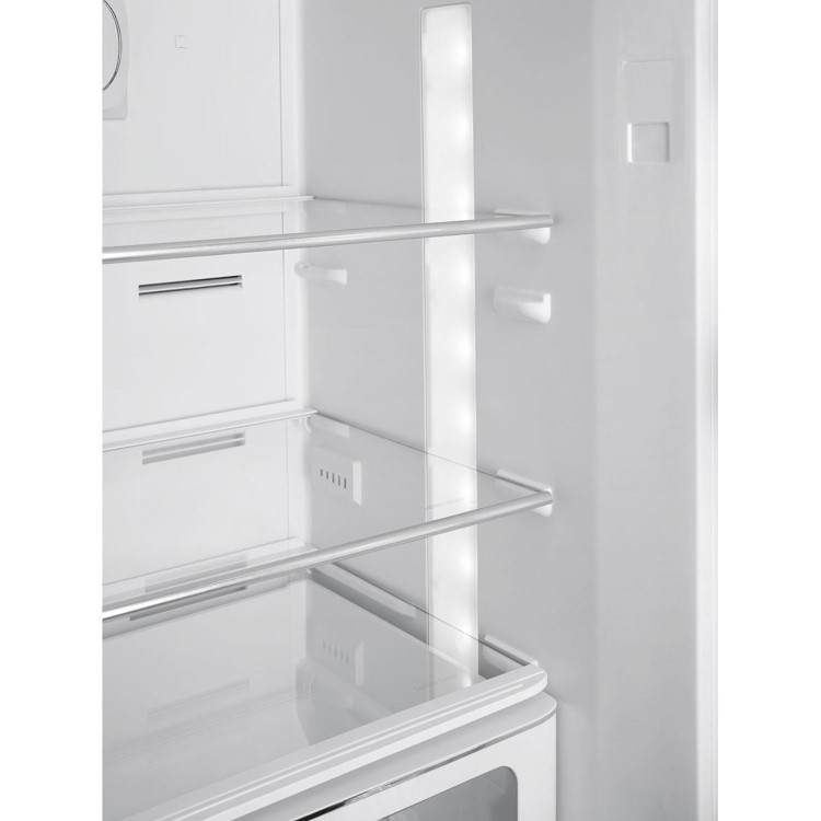Smeg 331 Litre Fifties Style Right Hand Hinge 70/30 Fridge Freezer - Pastel Green - Image 5