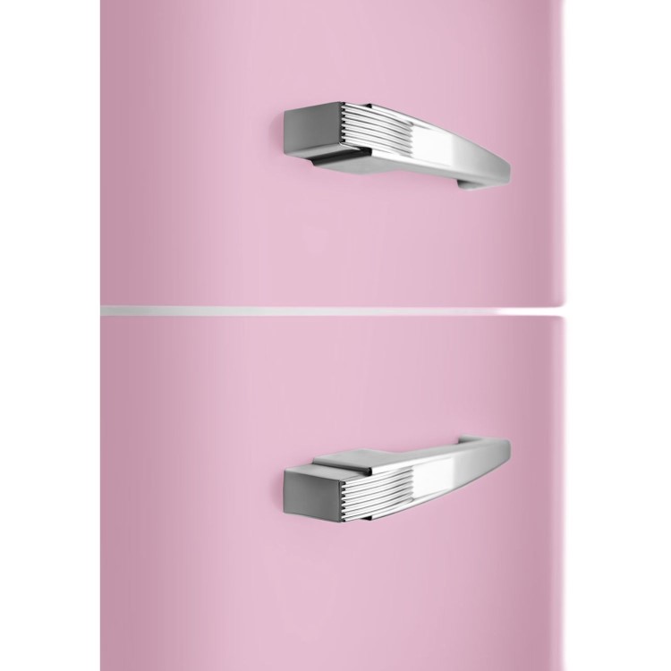 Smeg 331 Litre Fifties Style Right Hand Hinge 70/30 Fridge Freezer - Pink - Image 10