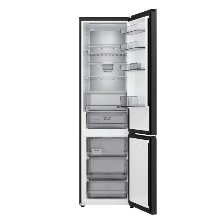 LG NatureFRESH 375 Litre 60/40 Fridge Freezer - Black - Image 3