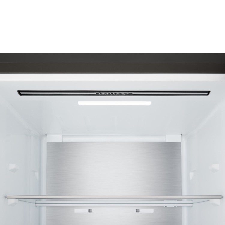 LG NatureFRESH 375 Litre 60/40 Fridge Freezer - Black - Image 6