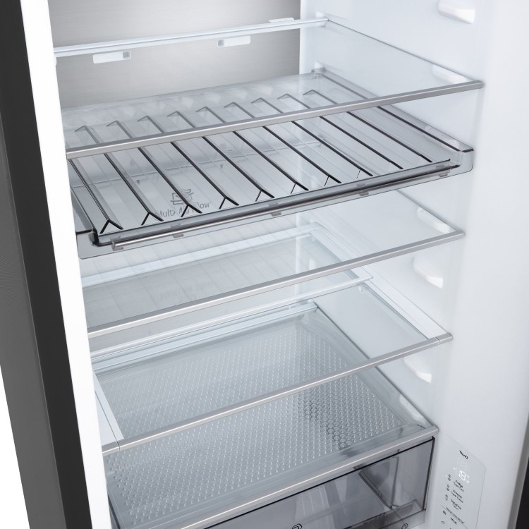 LG NatureFRESH 375 Litre 60/40 Fridge Freezer - Black - Image 7