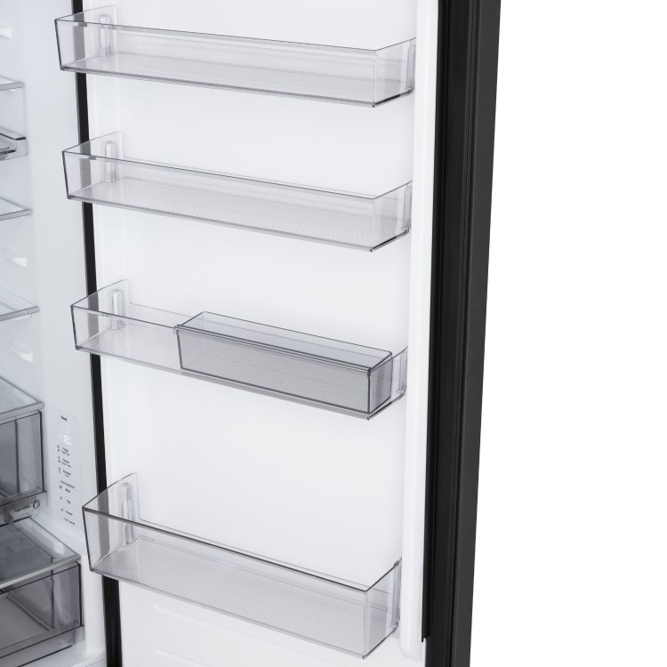 LG NatureFRESH 375 Litre 60/40 Fridge Freezer - Black - Image 8
