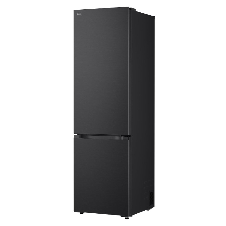 LG NatureFRESH 375 Litre 60/40 Fridge Freezer - Black - Image 2