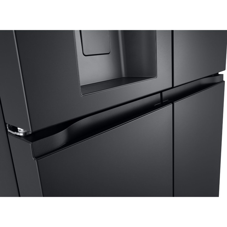 LG NatureFRESH 637 Litre Four Door American Fridge Freezer - Black - Image 10