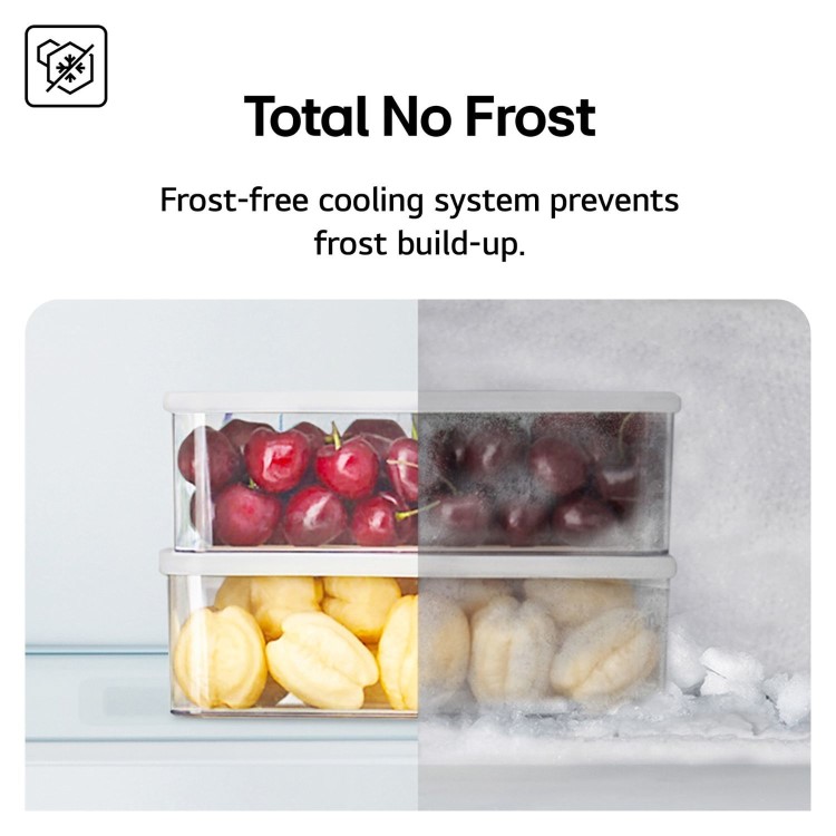 LG NatureFRESH 637 Litre Four Door American Fridge Freezer - Black - Image 15
