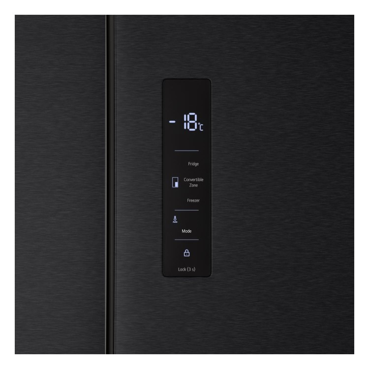 LG 600 Litre Side-by-Side American Fridge Freezer - Black - Image 4