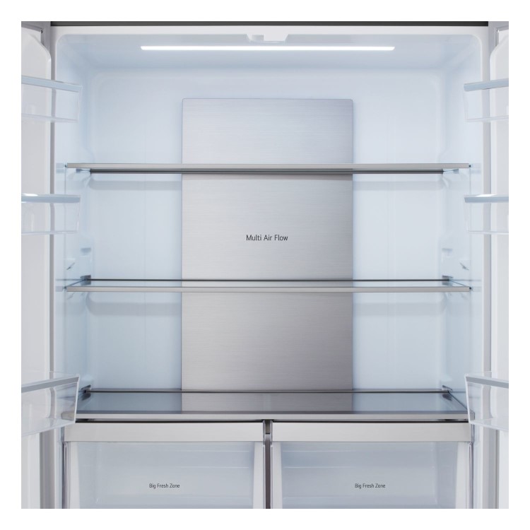 LG 600 Litre Side-by-Side American Fridge Freezer - Black - Image 7