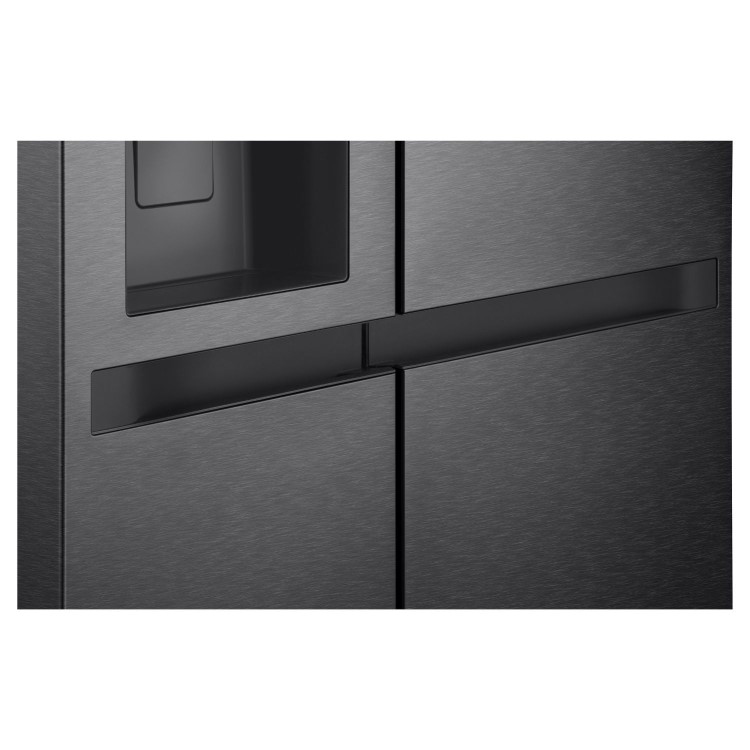 LG NatureFRESH 638 Litre Side-by-Side American Fridge Freezer - Matte Black - Image 8