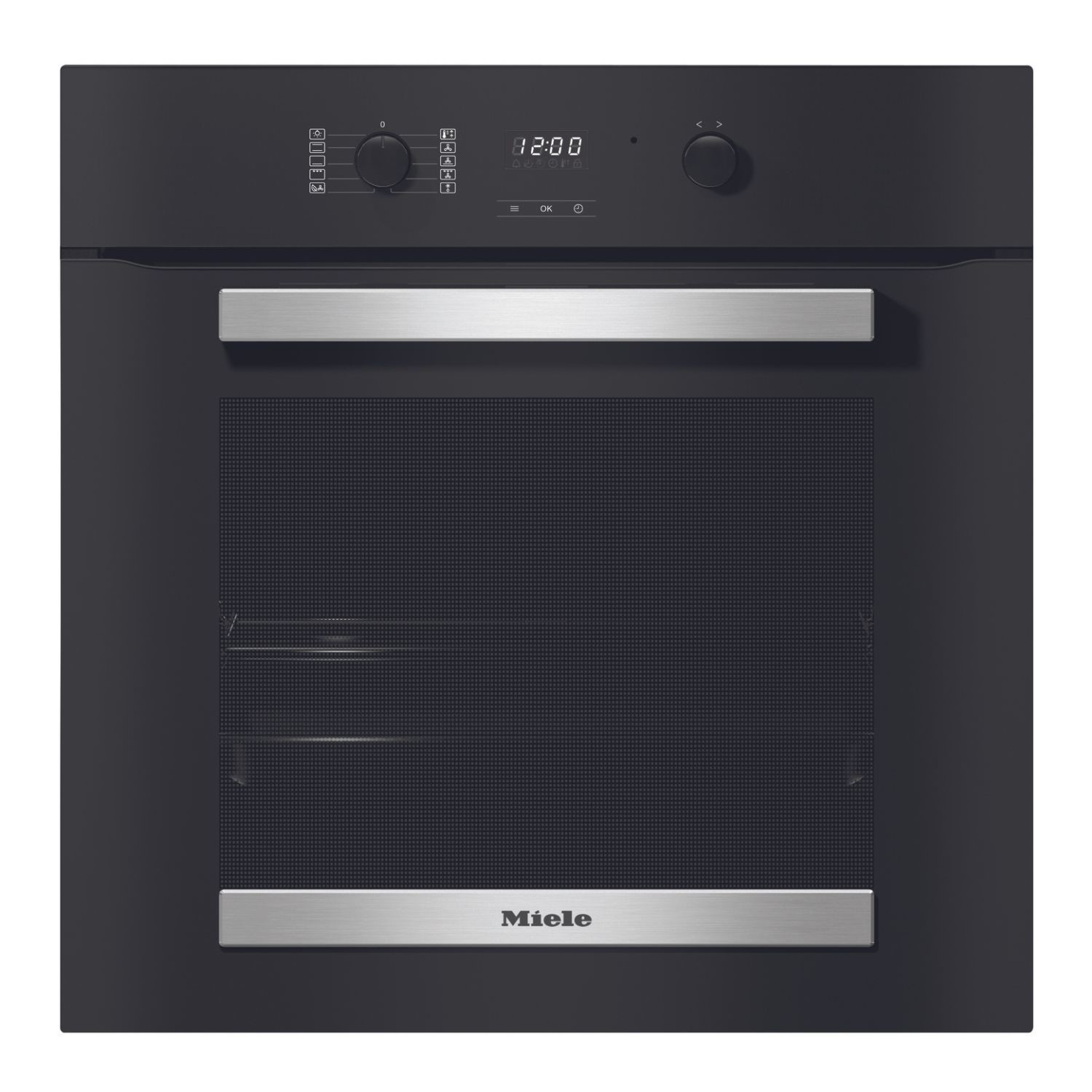 Miele H2455B Active Electric Single Oven - Black