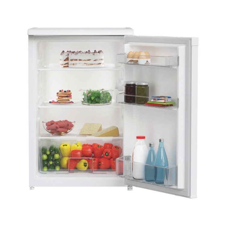 Hotpoint 128 Litre Freestanding Under Counter Larder Fridge - White - Image 3