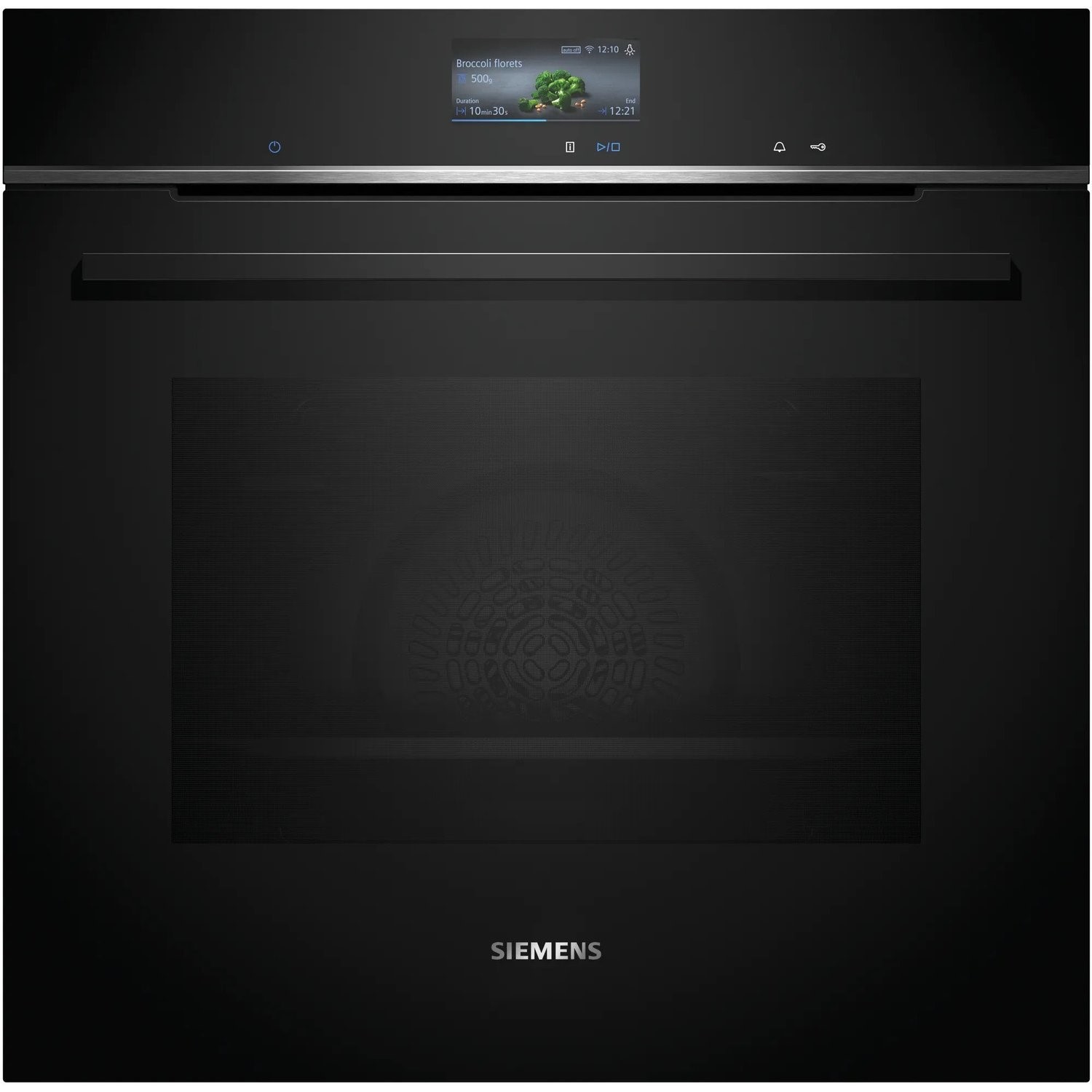 Siemens iQ700 HB736G1B1B Electric Single Oven - Black
