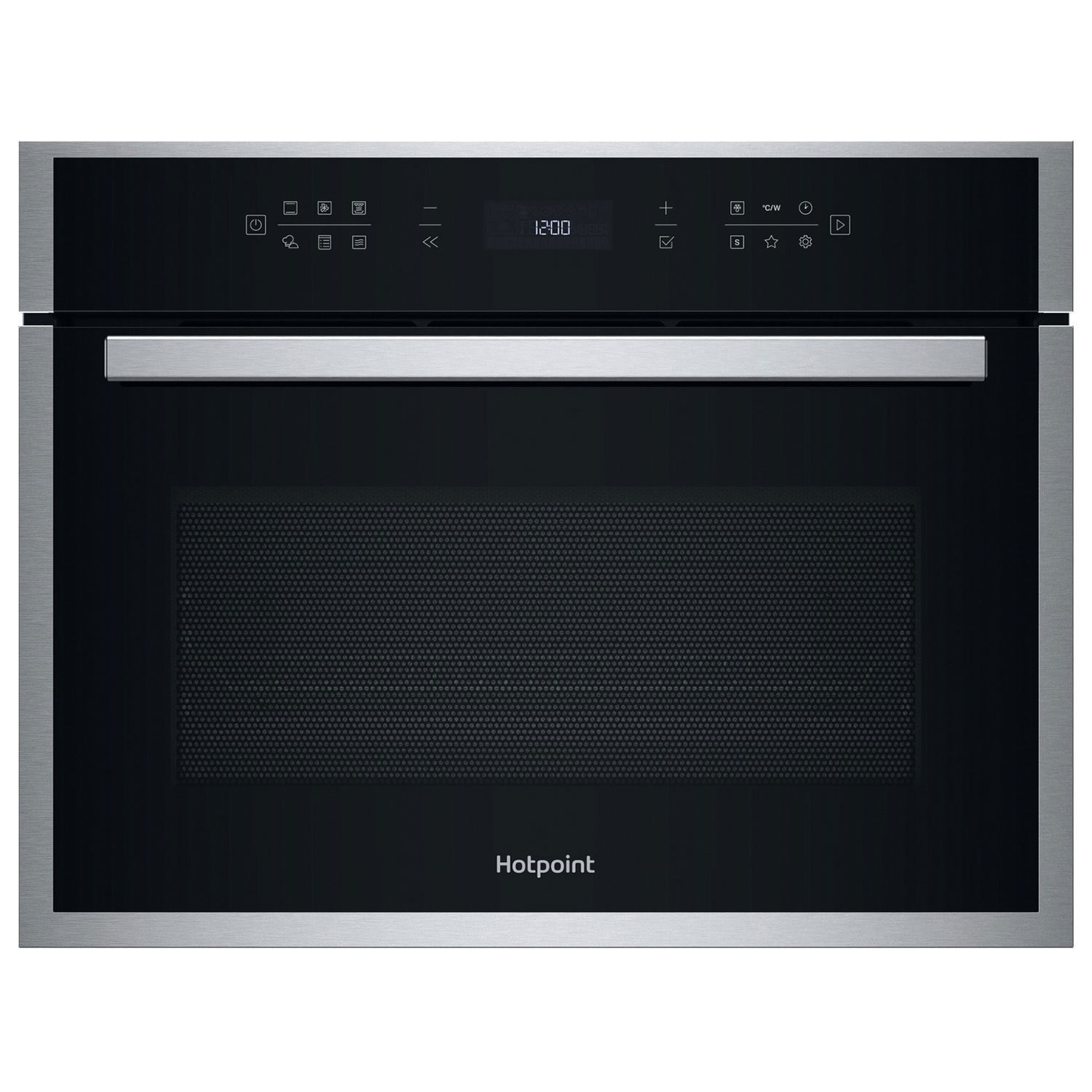 Hotpoint Class 6 Built-In Compact Combination Microwave Oven - Stainless Steel