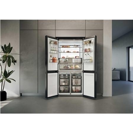 Haier Cube Series 7 679 Litre Four Door American Fridge Freezer - Black - Image 15