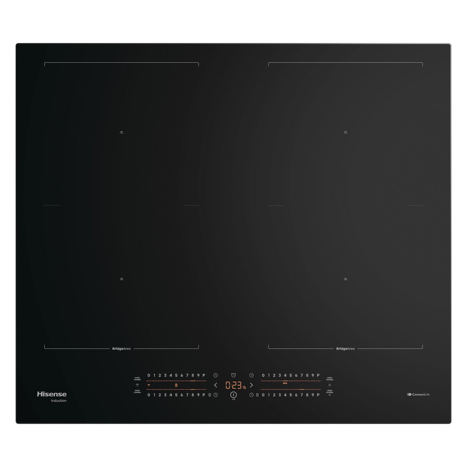 Hisense 60cm 4 Zone Induction Hob with Area Flex