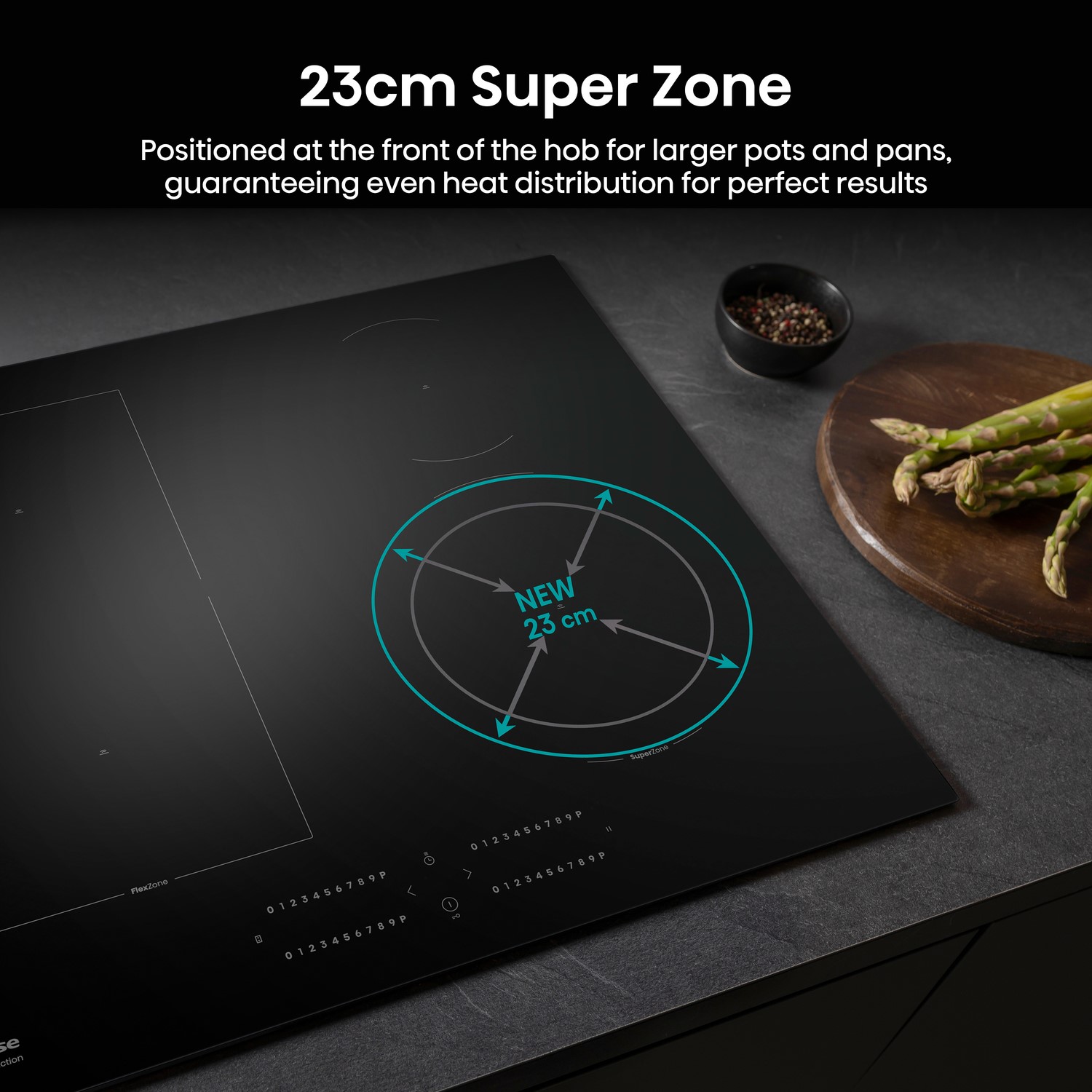 Hisense 60cm 4 Zone Induction Hob - Image 7