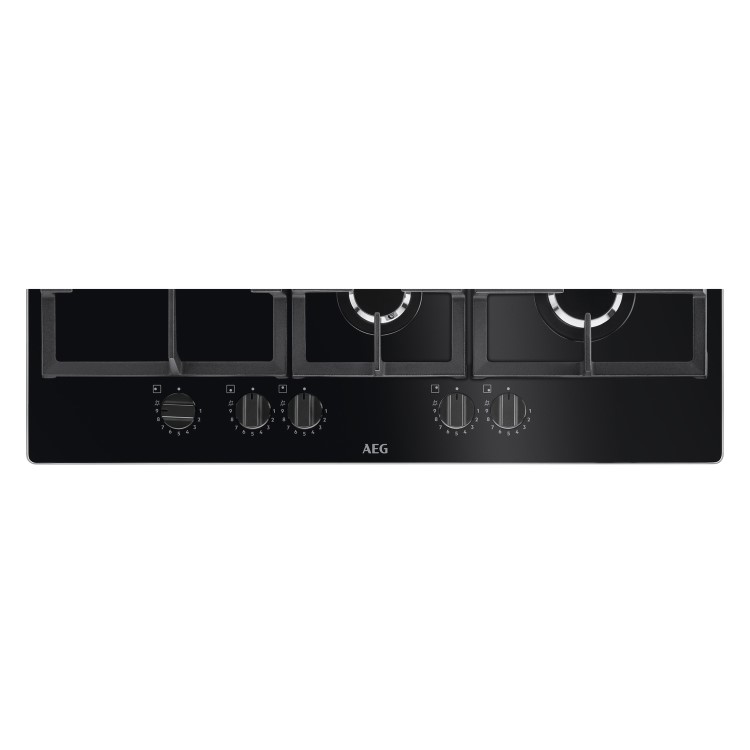 AEG 6000 Series 74cm 5 Burner Gas Hob - Black - Image 4