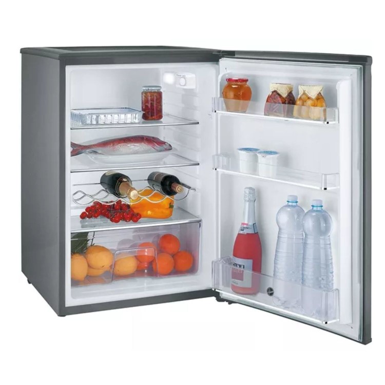 Hoover 127 Litre Under Counter Fridge - Silver - Image 2