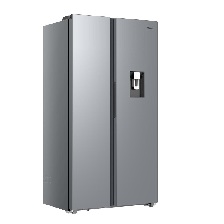 Hoover 523 Litre Side-by-Side American Fridge Freezer - Inox - Image 2