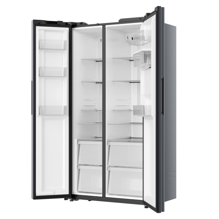 Hoover 523 Litre Side-by-Side American Fridge Freezer - Inox - Image 7