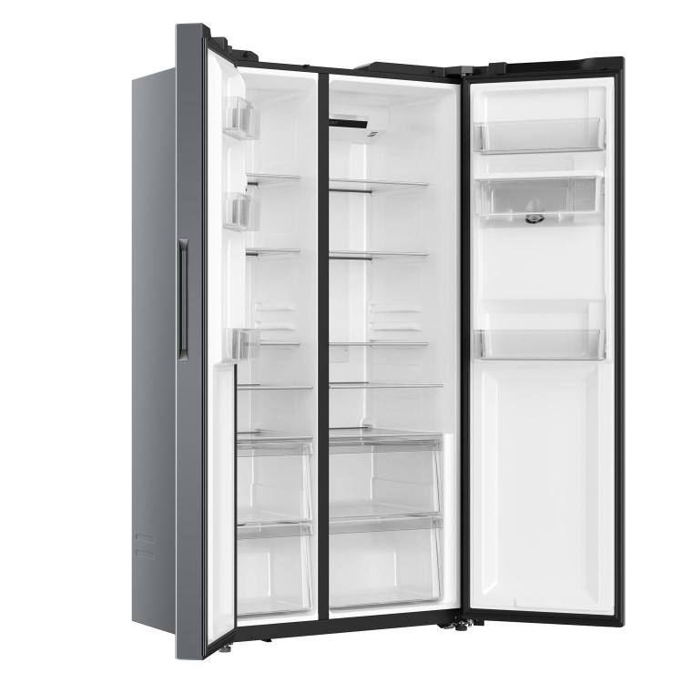 Hoover 523 Litre Side-by-Side American Fridge Freezer - Inox - Image 6