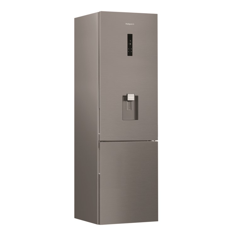 Hotpoint 355 Litre 70/30 Freestanding Fridge Freezer - Dark Inox - Image 2