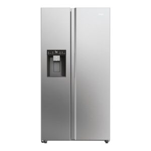 Haier Series 5 601 Litre Side-by-Side American Fridge Freezer - Stainless steel