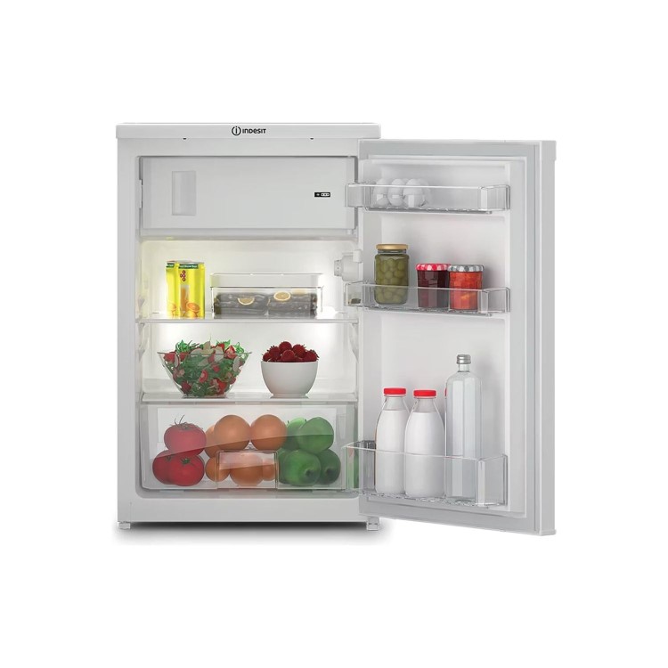 Indesit 114 Litre Freestanding Under Counter Fridge - White - Image 3
