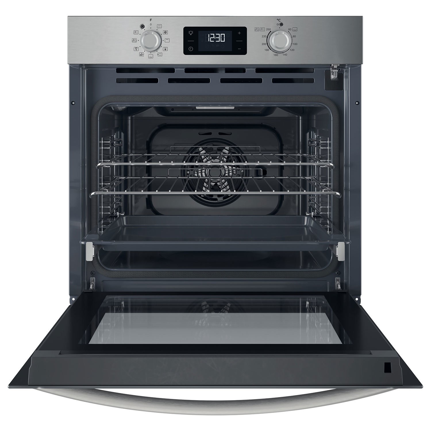 Indesit IO278P1XUK Turn&Go Electric Single Oven - Stainless Steel - Image 7