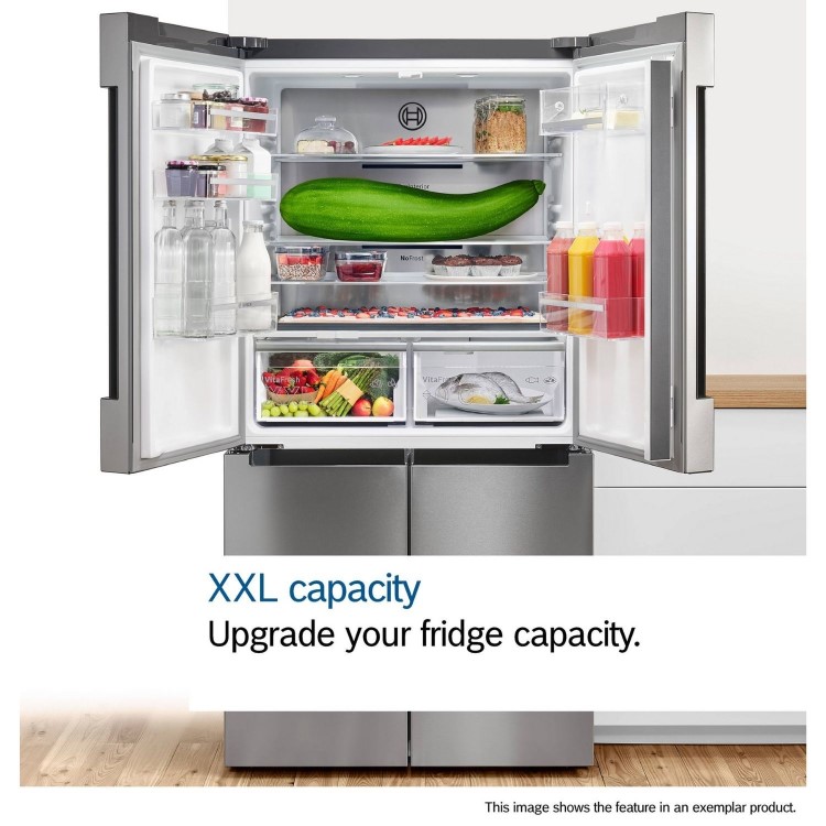 Bosch Series 6 562 Litre Side-By-Side American Fridge Freezer - Black - Image 9