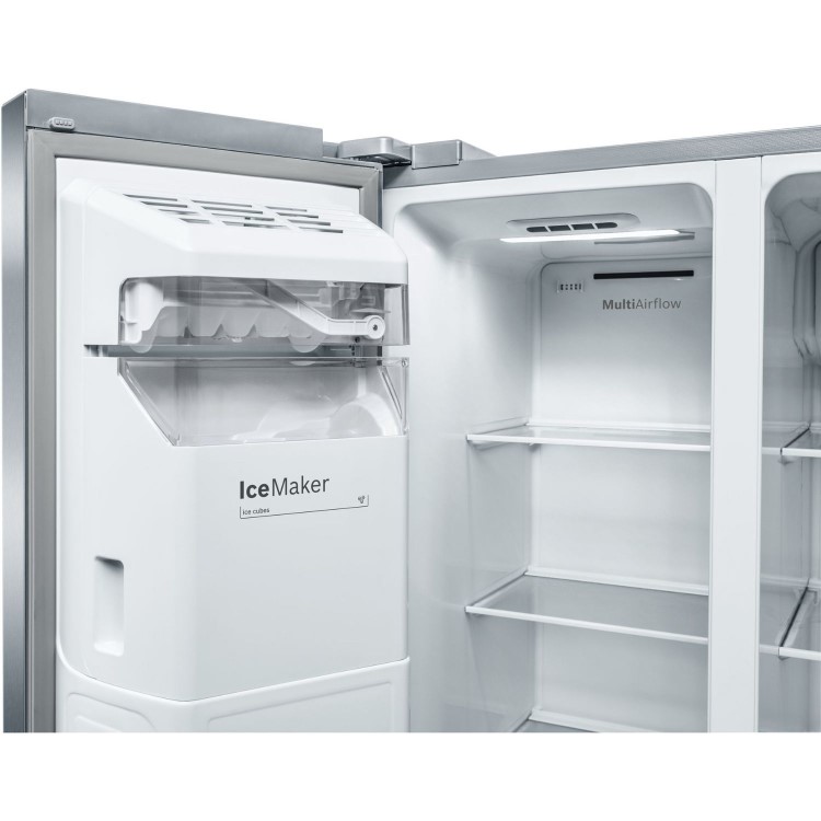 Bosch 533 Litre Side-By-Side American Fridge Freezer - Stainless steel - Image 5