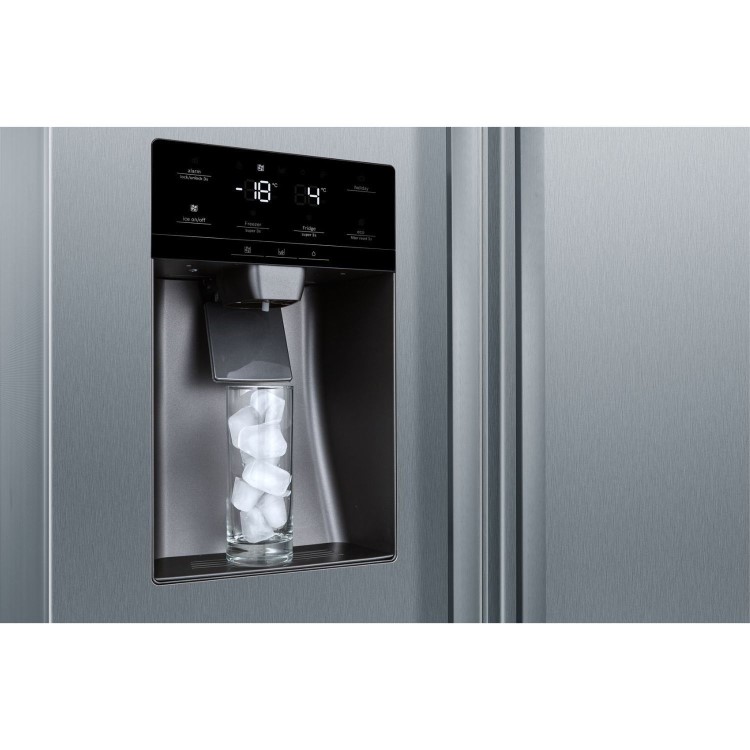 Bosch 533 Litre Side-By-Side American Fridge Freezer - Stainless steel - Image 7