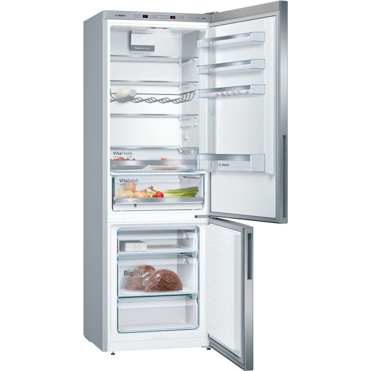 Bosch Series 6 413 Litre 60/40 Freestanding Fridge Freezer With VitaFresh - Stainless Steel - Image 2