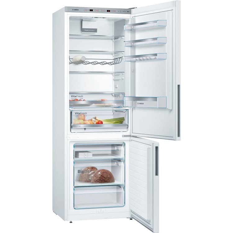 Bosch Series 6 413 Litre 60/40 Freestanding Fridge Freezer - White - Image 2
