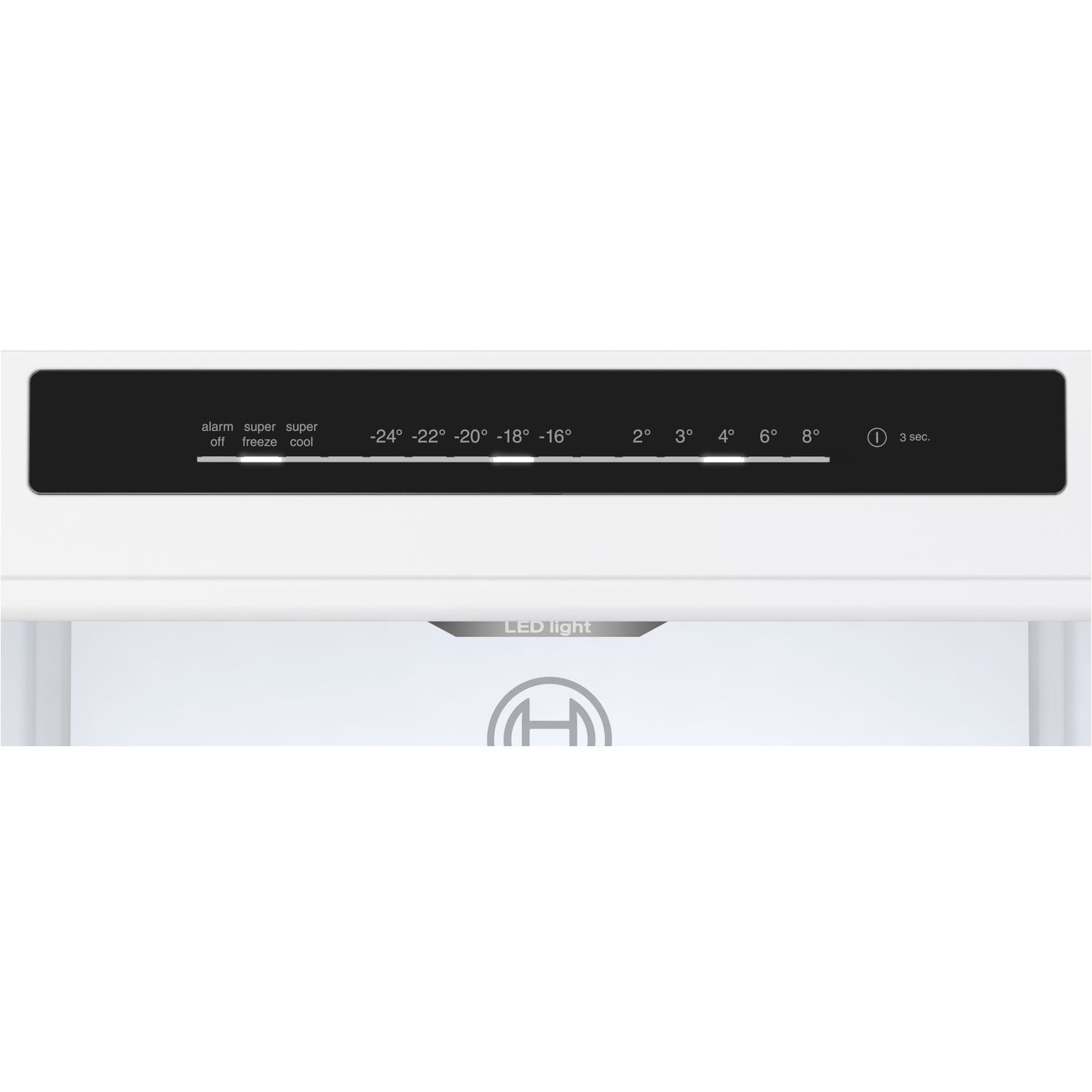 Bosch Series 4 321 Litre 60/40 Freestanding Fridge Freezer - Stainless Steel Look - Image 4