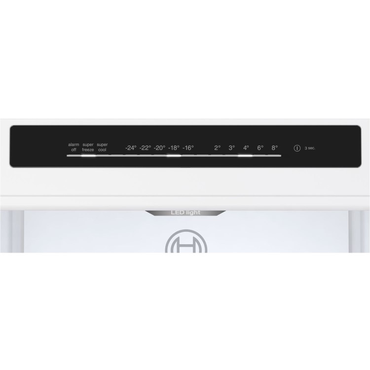 Bosch Series 4 321 Litre 60/40 Freestanding Fridge Freezer - Stainless Steel Look - Image 4