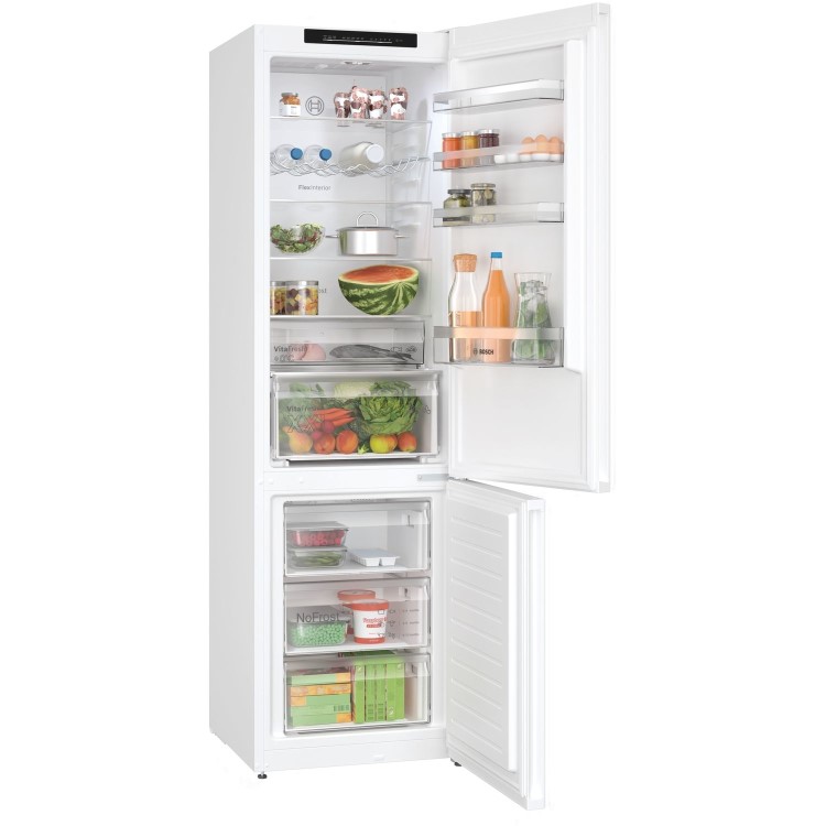 Bosch Series 4 363 Litre 70/30 Freestanding Fridge Freezer - White - Image 4