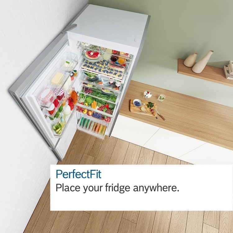 Bosch Series 4 366 Litre 70/30 Freestanding Fridge Freezer - White - Image 7