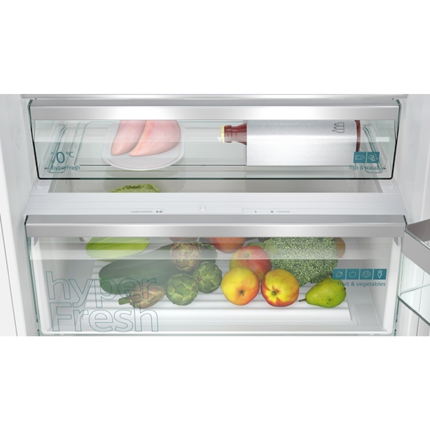Siemens IQ300 290 Litre 70/30 Integrated Fridge Freezer - Image 3