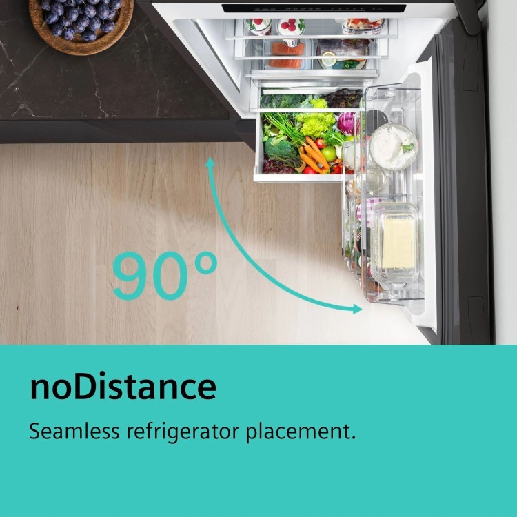 Siemens 402 Litre Freestanding Fridge - Stainless Steel - Image 8