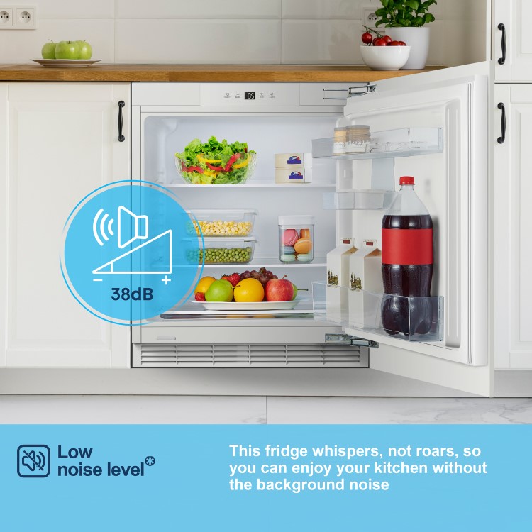 Fridgemaster 138 Litre Integrated Under Counter Fridge - Image 5
