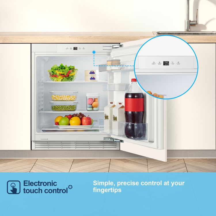 Fridgemaster 138 Litre Integrated Under Counter Fridge - Image 6