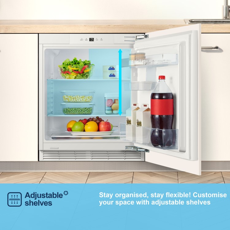 Fridgemaster 138 Litre Integrated Under Counter Fridge - Image 7