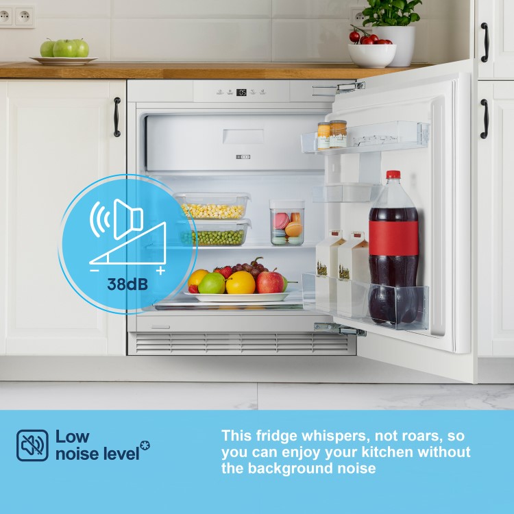 Fridgemaster 104 Litre Integrated Under Counter Fridge - Image 4