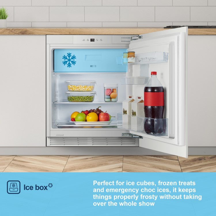 Fridgemaster 104 Litre Integrated Under Counter Fridge - Image 7