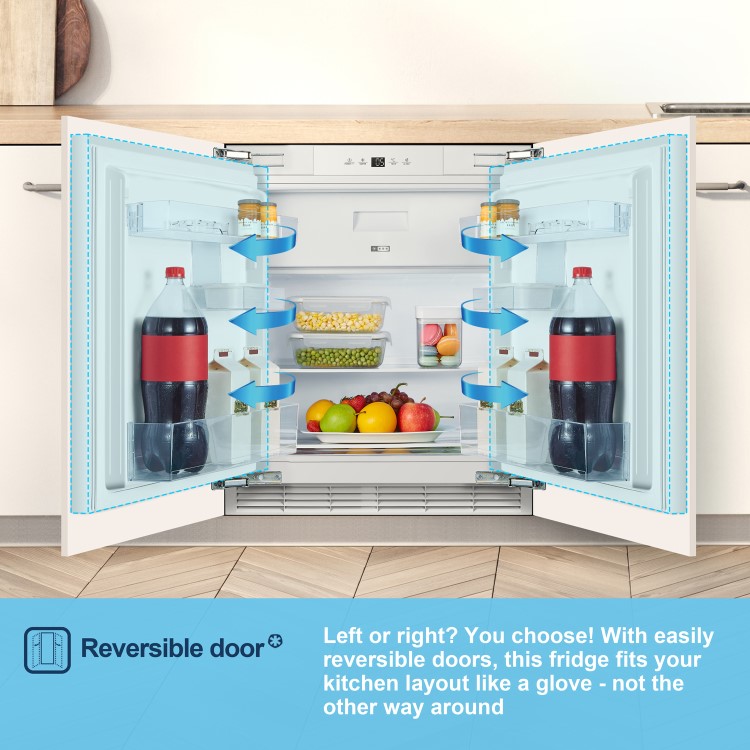 Fridgemaster 104 Litre Integrated Under Counter Fridge - Image 8