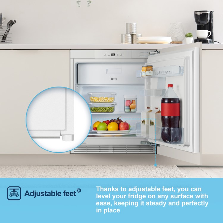 Fridgemaster 104 Litre Integrated Under Counter Fridge - Image 9