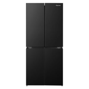 Fridgemaster 427 Litre Four Door American Fridge Freezer - Black