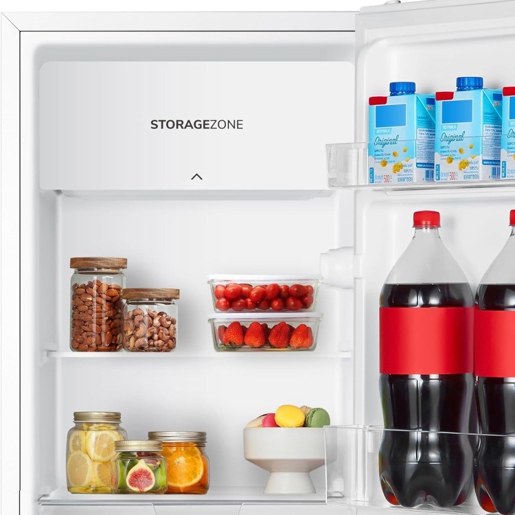 Fridgemaster 75 Litre Freestanding Undercounter Larder Fridge - White - Image 5