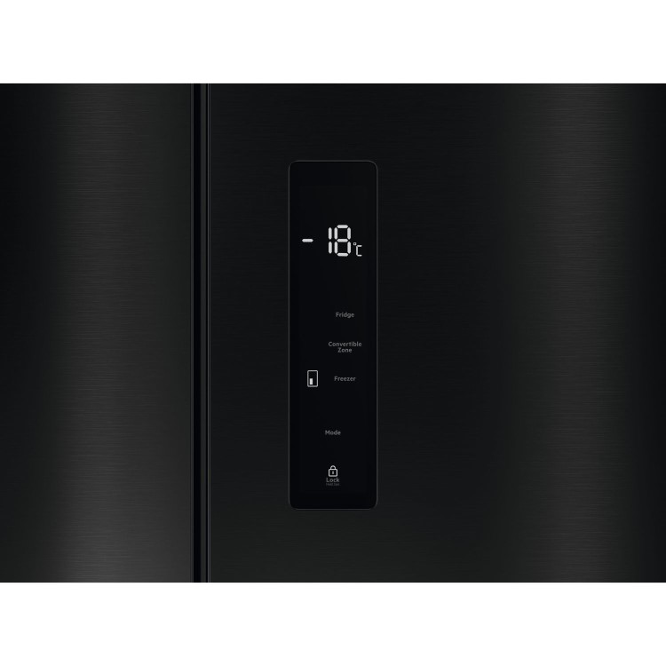 AEG 6000 Series 600 Litre Four Door American Fridge Freezer - Black - Image 3